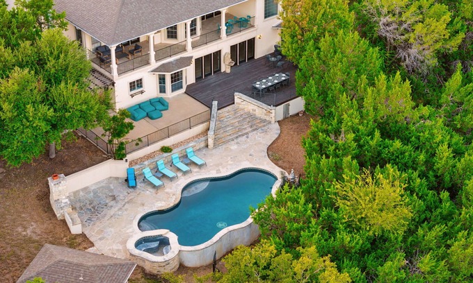 Lakeway House | Expansive Lakehouse W Stunning Pool & Views