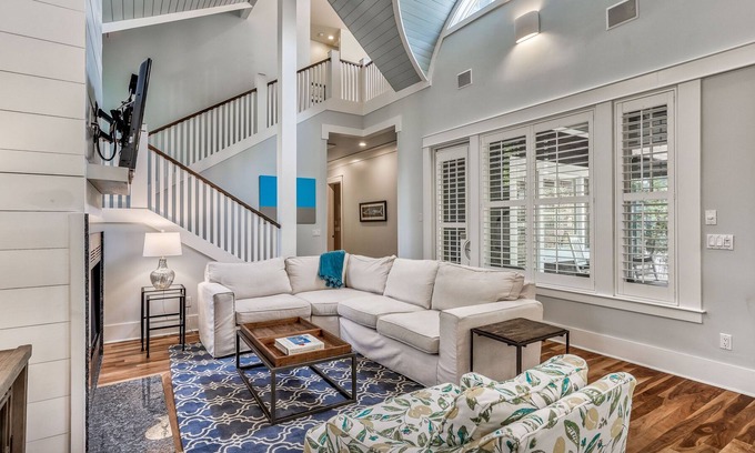 WaterSound West Beach House | Exquisite 5BR/6Bath Retreat in Watersound West Beach, FL - Sleeps 12, Steps from the Beach!