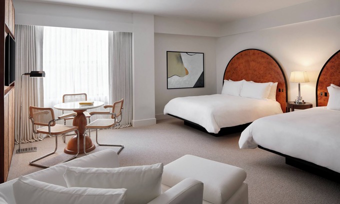 Dupont Circle Hotel | Family Combo: 3 Queen Suites in Prime DC