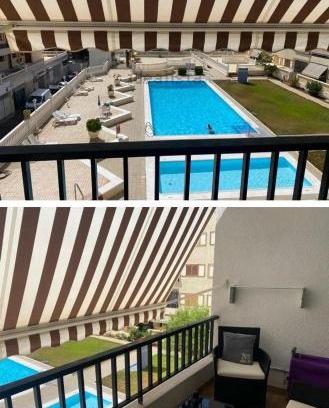 Los Cristianos Apartment | Fayser 301 Heated pool, steps to beach, AC