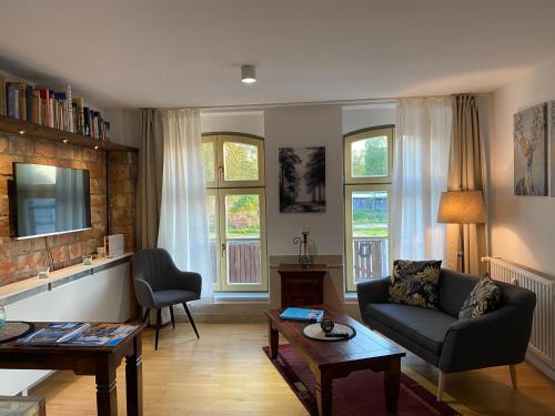 Ueckermuende Apartment | Ferienwohnung Bress EG