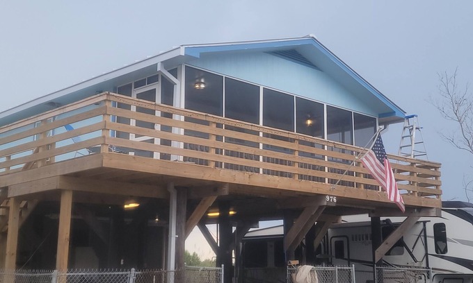 Dulac House | Fish Camp Sleeps 7 Nestled In The Heart Of Fishing Paradise. Redone after Ida.