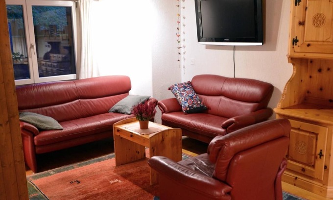 Murren Apartment | Flat "Böbs" mit Terrasse