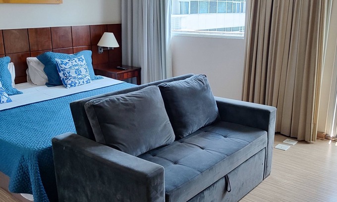 Chacara Santo Antonio Apartment | Flat in a hotel near the American consulate and Transamerica Expo.