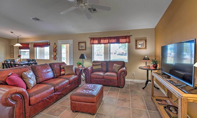 Fort Mohave House | Fort Mohave Family Home w/Golf Course Views!