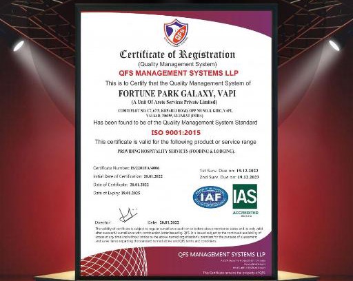 GIDC Hotel | Fortune Park Galaxy, Vapi - Member ITC Hotels' Group