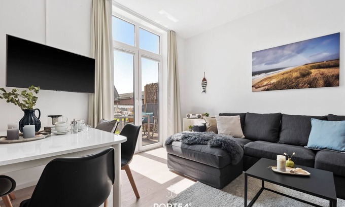 Emmelsbull Apartment | Freigeist - for 6 persons, 30 min from Sylt, idyllic and absolutely quiet