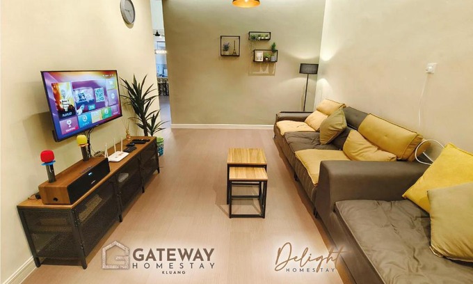 Kluang House | Gateway Sri Klg KTV Neflix Water Dispenser Town