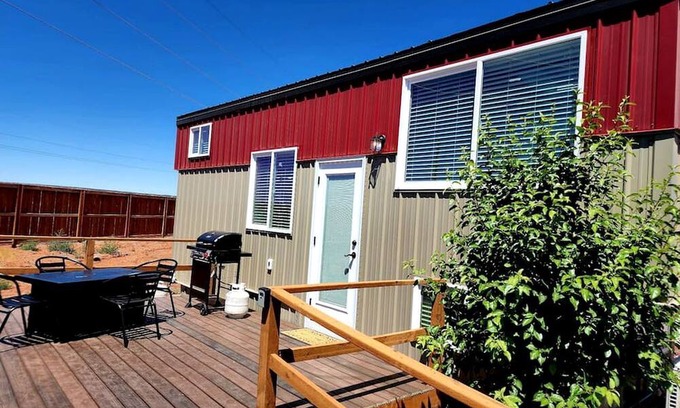 Apple Valley Cabin | Gateway to Adventure: Tiny Home Getaway Near Zion National Park in Apple Valley