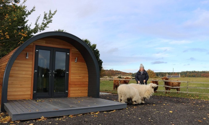 Elgin Cabin | Glampods - 5 Berth Glamping Pod Elgin