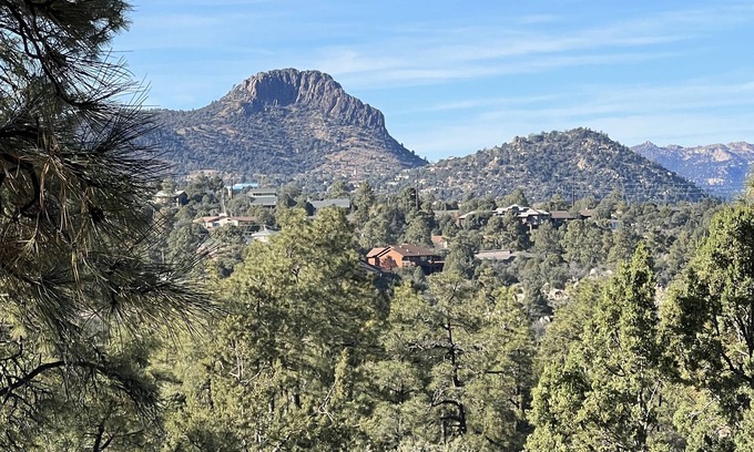 Mountain Club Cabin | Gorgeous Views from this 3-bed, 2-bath home in the pines - 10 min to Prescott