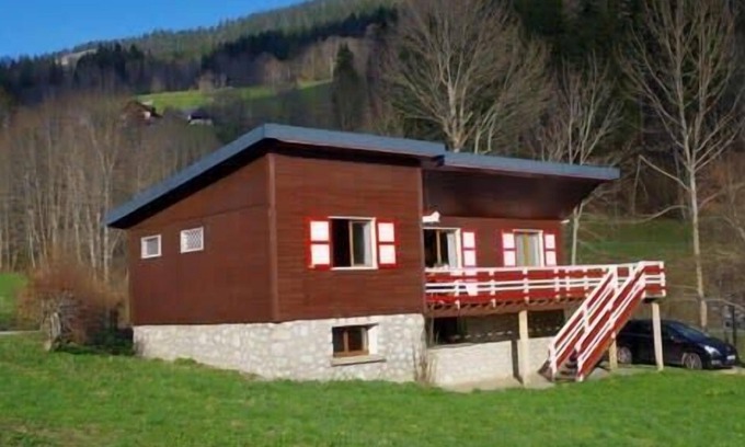 Le Massot House | Grand chalet vue montagne