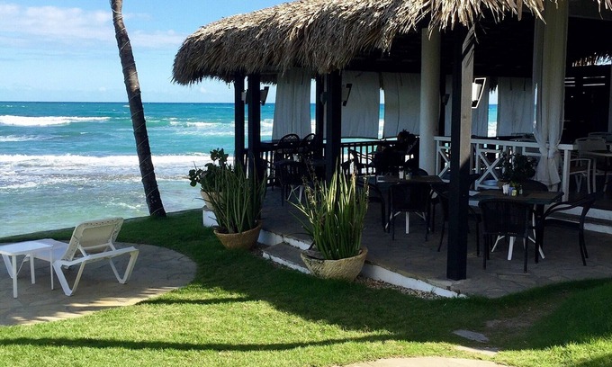 Cabarete Apartment | Guest-friendly room in beachfront resort, pool/cable TV/Wi-fi/fridge, near all