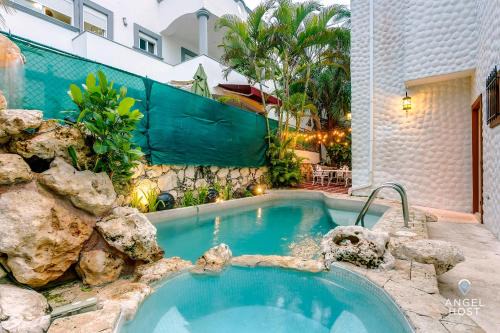 Playacar Fase I Villa | Hacienda-style Villa with Private Pool Steps to Beach