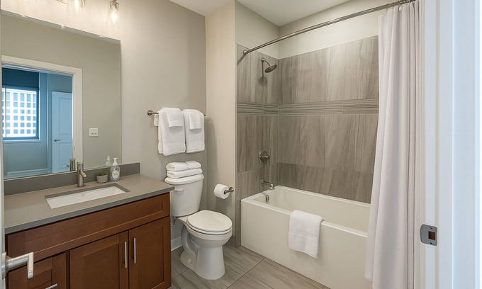 Downtown Cleveland Apartment | Heart of Downtown: Art, Beats & Bright Nights