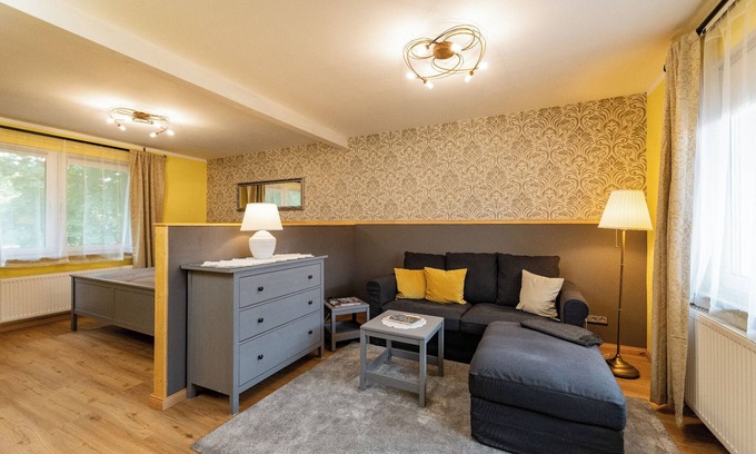 Bad Liebenstein Apartment | Historic flair with a view of the post office - charming & elegant for 2