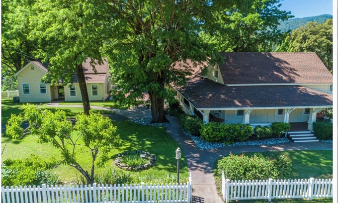 Salyer House | Historic Fountain Ranch -19th century beautifully restored 3 bedroom Estate Home