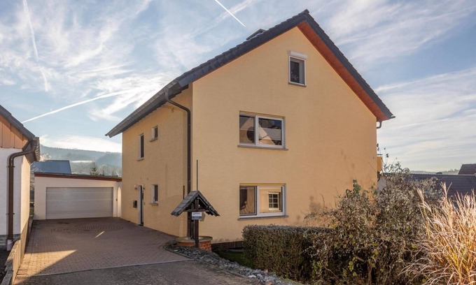 Frankenau Apartment | Holiday Apartment 'Mia' with Private Terrace, Private Garden and Wi-Fi