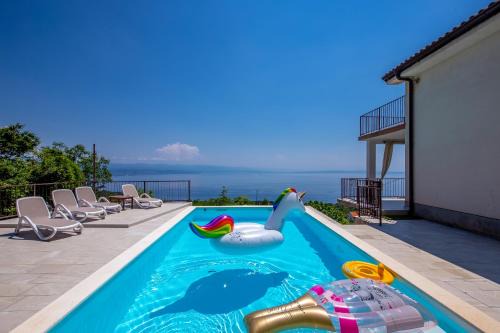 Opatija House | Holiday Home Kvarner with private heated pool