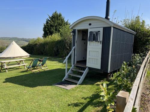 Lacey Green Other | Home Farm Shepherds Hut with Firepit and Wood Burning Stove