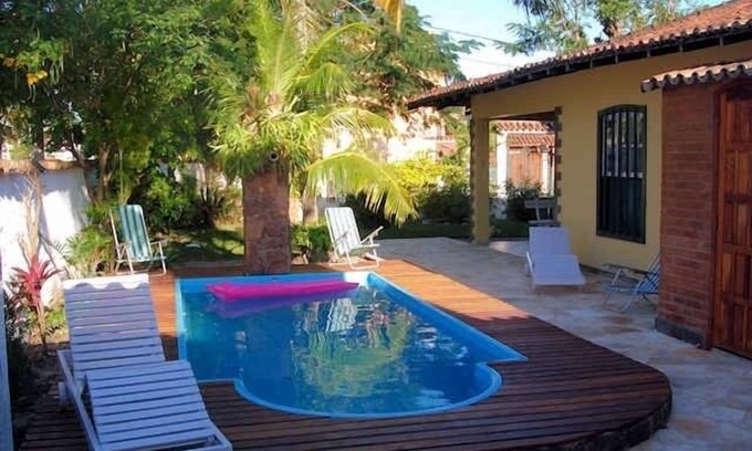Palmeiras House | Home vacation rentals in Cabo Frio, RJ - 1 suite + 3 bedrooms C/Pool C/Air Cond.