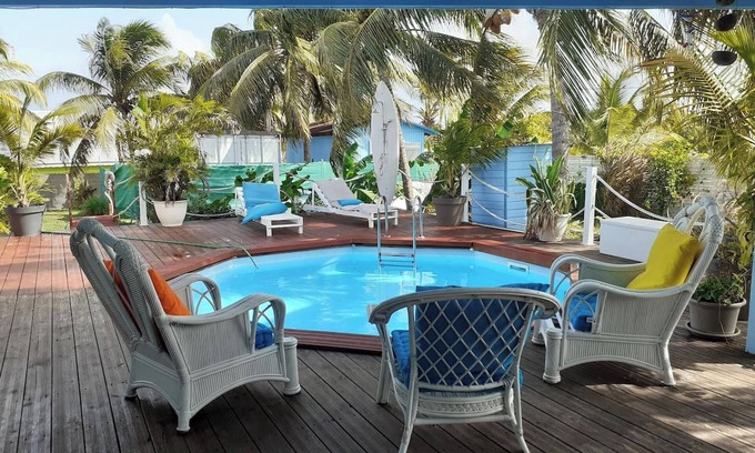 Saint-Francois Villa | Homerez - Villa St-François private pool