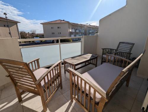Sainte-Marie-la-Mer Apartment | Horizon en soleil proche plages Sainte-Marie-la-Mer 66