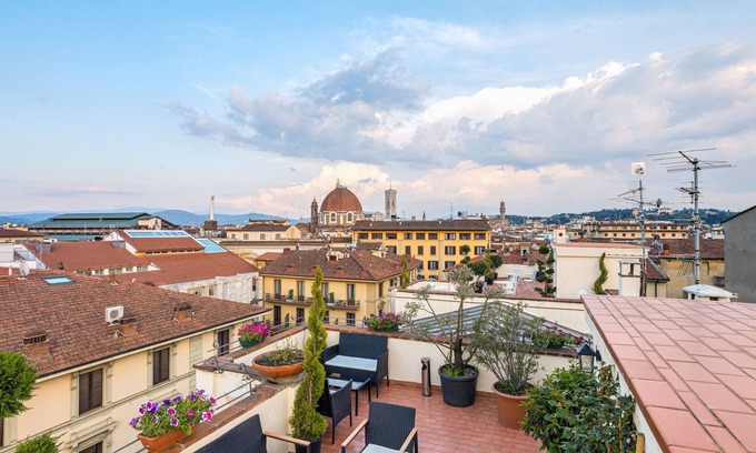 Santa Maria Novella Hotel | Hotel Annabella Roof Terrace