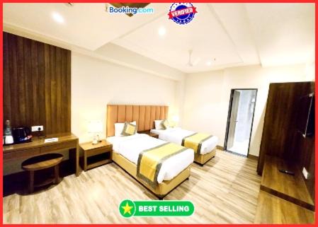 Varanasi Hotel | HOTEL - R!B INN - Fully Air Conditioned Room With Parking & Lift Facilities - # Free Wi- Fi & Restaurant - Best Hotel in Varanasi