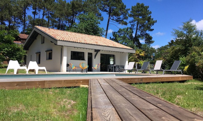 Labenne House | House 8 persons with swimming pool Labenne Bourg Classée 3* France