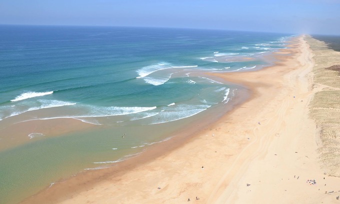 Saint-Girons Plage House | House on the seafront in Saint Girons Plage 5 to 7 people