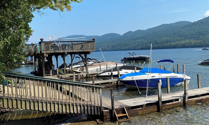 Bolton Landing House | House with dock space on Lake George in Bolton Landing, Northwest Bay