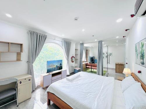 An Phu Apartment | I RiverSide 201B I Cozy 1BR Retreat with Private Living Room W Kitchen