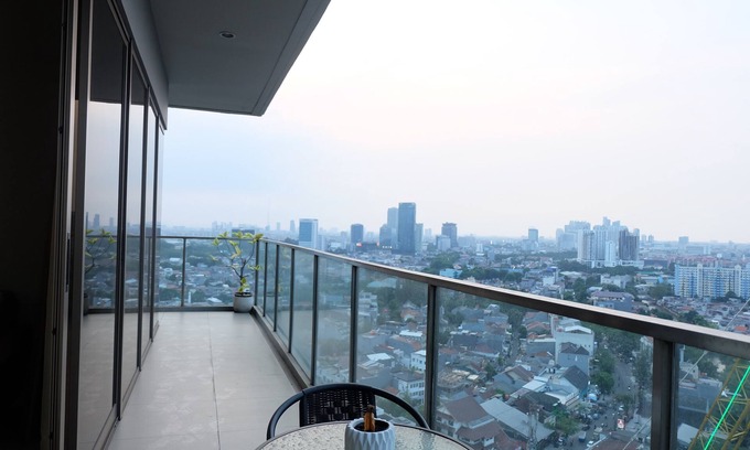 Bendungan Hilir Apartment | 180° Balcon w/City View on Central Jakarta @ Sudirman Hill