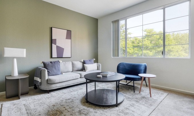 South San Jose Apartment | Ideal San Jose 1BR w/Pool, Gym & W/D, near Highways, by Blueground