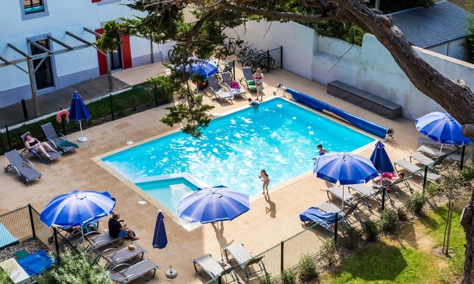 Pornichet Apartment | Joli Studio 4p, accès piscine, Wi-Fi Gratuit