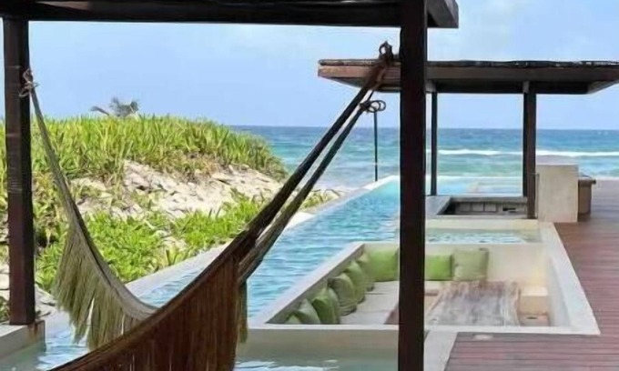 Ek Balam Village Apartment | Jungle Oasis with 2 pools & private beach access