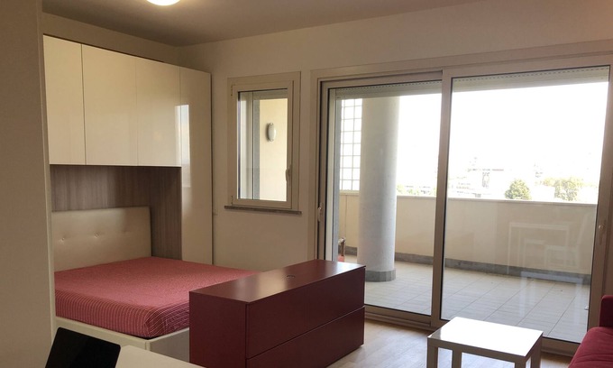 Quartiere XXII Collatino Apartment | Kamchū Apartments: studio with terrace near Metro con Vista