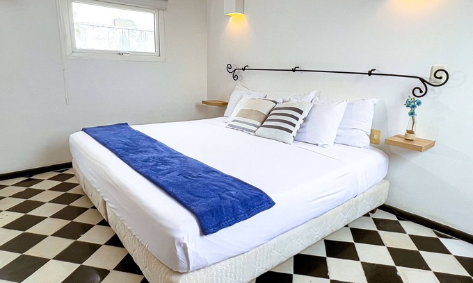 Historic Center House | King Bed With Private Terrace and Pool