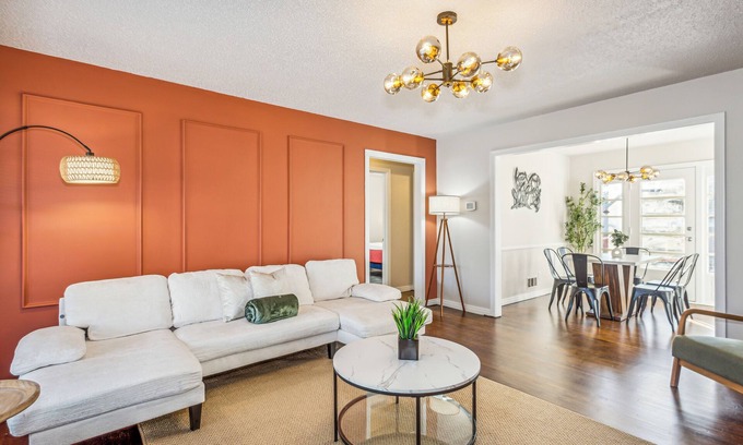 Wichita House | KingBed, Gazebo & Firepit - Near Wichita DT & Ascension Hospital