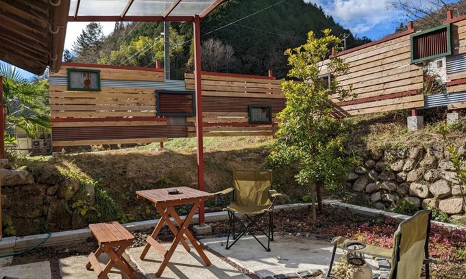 Kibichuo House | Komori Village GH ～小森ヴィレッジ ゲストハウス～ 自然の中にある庭付平屋一棟貸