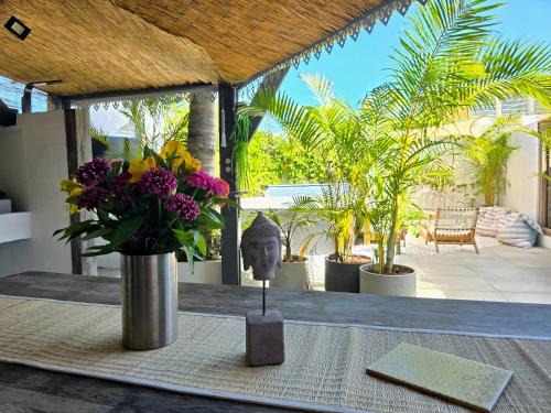 Etang Sale Les Bains Apartment | L'échappée Tropicale - L'Echappée ZEN - SPA, ambiance zen et confort, à 5min de la plage