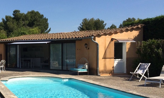 Jonquerettes Cottage | "L'ATELIER" JONQUERETTES T1 35m2 PRIVATE POOL