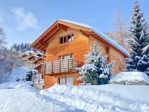 Heremence Ski Chalet | La Pourvoirie - 4 Vallées - Thyon-Les Collons, 10 personnes, pistes de ski à 200m, vue magnifique !