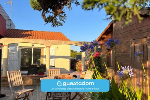 La Plaine-sur-Mer House | La Tara - Vue mer - Parking - Terrasse