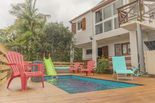 Le Tampon House | La villa Orchidée entre Terre et Mer Piscine Privé by sister home