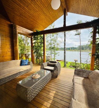 Lithuania Villa | Lake terrace
