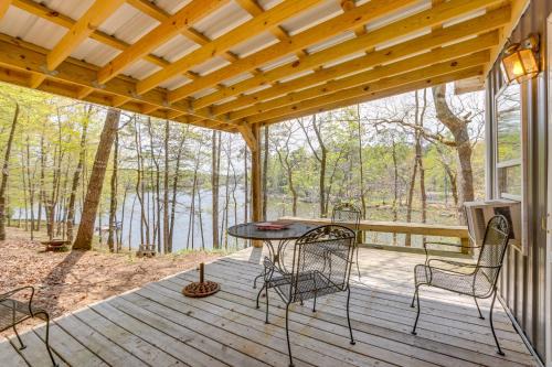Delta House | Lakefront Delta Cabin Rental with Boat Dock and Deck!
