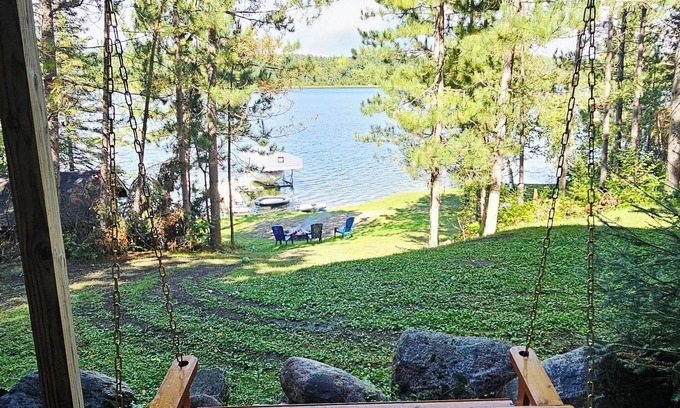 Waubun Condo | Lakefront Luxury Condo: UTV/ATV & Snowmobile Trail Access
