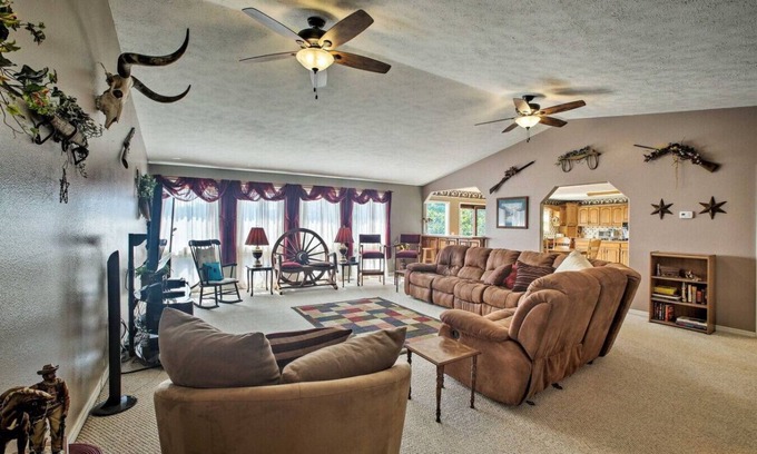 Emerald Beach House | Lakefront Retreat w/Deck, Movie Room & Yard